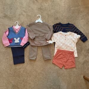 18M Toddler Boy Clothes - All New- Perfect Bday Gift